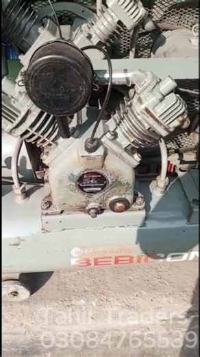 “Hitachi Bebicon Air Compressor 🔧 2.2kW Review | Japan Brand | Available in 5HP, 7.5HP & 10HP 🔥”