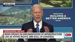 35K views · 1.1K reactions | President Joe Biden delivers remarks on how the bipartisan infrastructure law is working around the country. | CNN | Facebook
