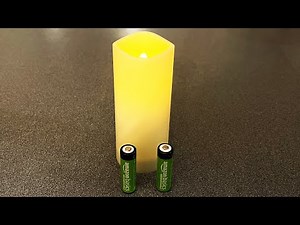 How to Change the Battery in a Waterproof Flameless LED Candle – Easy DIY Guide!
