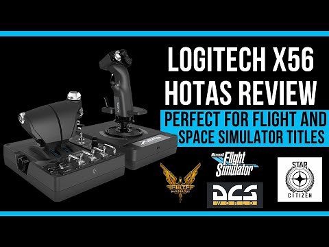 Logitech G X56 H.O.T.A.S. RGB Review | Star Citizen, Microsoft Flight Simulator DCS World & More