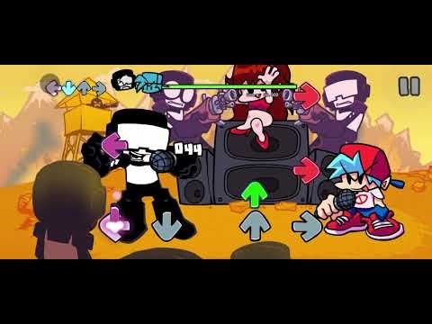 Playing fnf mobile WEEK 7 (*≧ω≦)