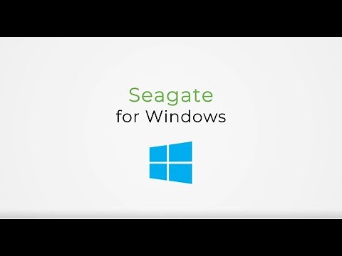 Getting Started with your Seagate Drive in Windows