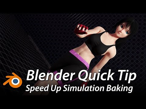Blender Tutorial: Speed Up Collision-based Simulation Baking