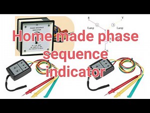 Home Made Phase Sequence Indicator