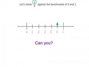 How to benchmark fractions | Fractions | Year 5