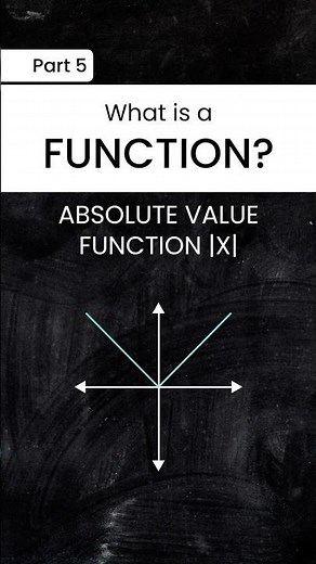 Absolute Value Function Explained! (The V-Shape Graph)