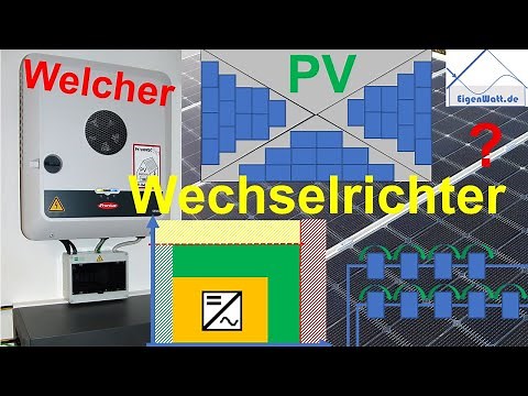 Wie den richtigen Wechselrichter für meine Photovoltaikanlage mit elektrischer Auslegung finden?