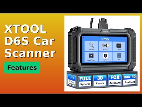 REVIEW (2025): XTOOL D6S Car Scanner. Features.
