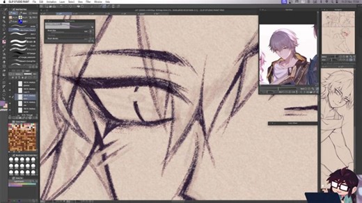 New AU comic inks^_^