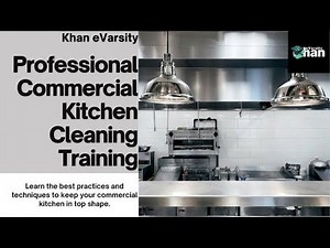 Professional Commercial Kitchen Cleaning Training