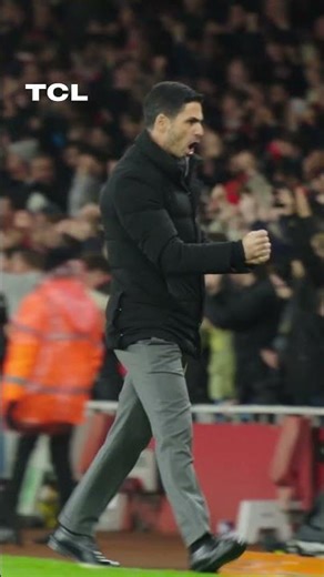 ARTETA'S REACTION TO MERINO'S BRILLIANT HEADER