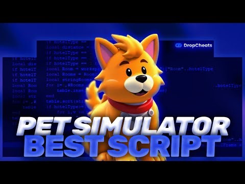 Pet Simulator Script 2025 – Auto hatch, auto sell, pet dupe, XP farm, teleport shortcuts and GUI
