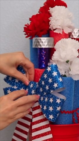 Grab some Dollar Tree solar lights & a pool noodle…👀