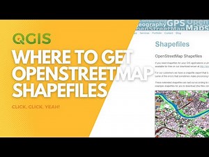 Get OpenStreetMap Shapefiles into QGIS