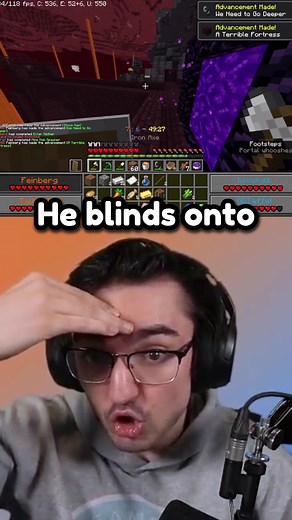 The luckiest Nether entry #SmallAnt