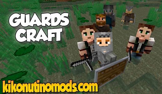 GuardsCraft MOD para Minecraft 1.16.5 - ¡Ejercito personal!
