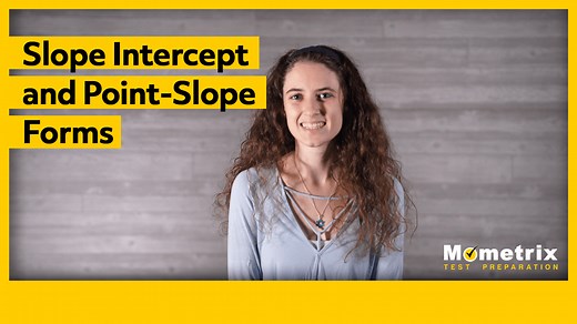Point-Slope Form and Slope-Intercept Form (Video & Practice Questions)