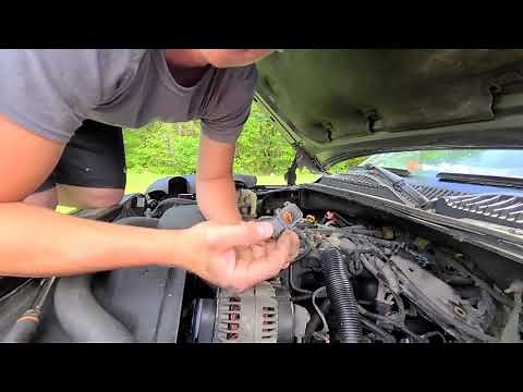 MAP SENSOR REPLACEMENT 2001 CHEVY SILVERADO 1500 // HOW TO // DIY