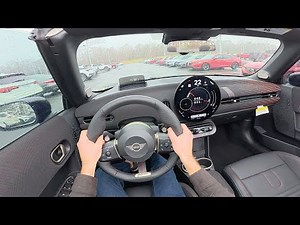2025 Mini Cooper JCW Convertible: POV Drive, Walkaround and ASMR
