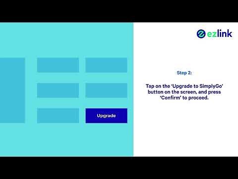 Upgrade your EZ-Link card to SimplyGo EZ-Link today!