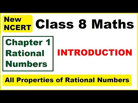 Class 8 Maths | Chapter 1 (Introduction) | Rational Numbers | New NCERT