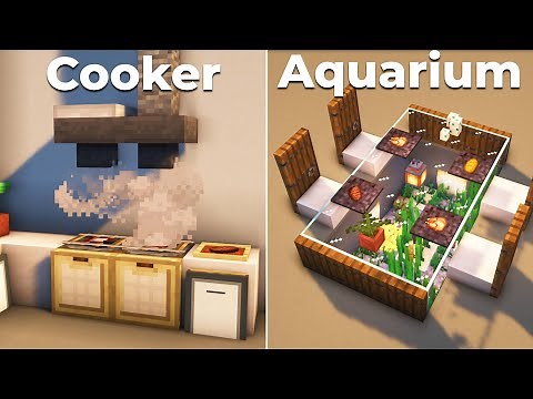 20+ Minecraft KITCHEN Build Hacks & Designs!