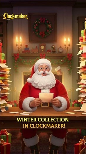 New Christmas Collection in Clockmaker! 🎅