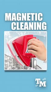 16K views · 1.2K reactions | Easiest Way To Clean High-Rise Building Windows Magnetic window cleaning is the easiest way to clean high-rise building windows outside an apartment. Credits: #tech #technology #engineering #innovative #reels | Tech Moments | Facebook