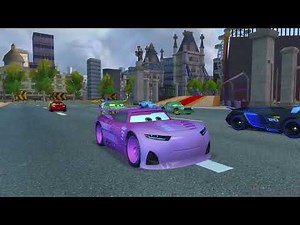 Cars 2 The Video Game | Lightning McQueen - Rust-Eze Racing Center - Driven To Win Clearance Level |
