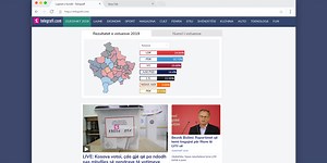 The counting of votes begins, you can see the results in real time on the front page of Telegrafi
