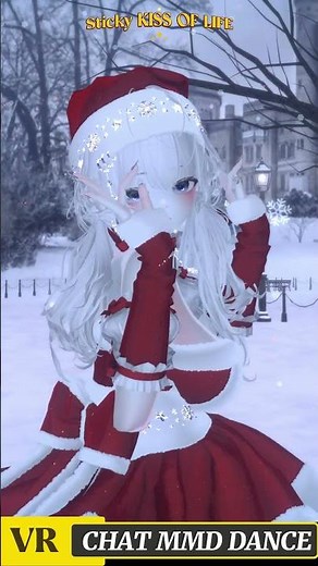 Sticky KISS OF LIFE #mmd #vrchat #vrc #dance #mmd #mmdshorts #shorts #shortvideo #kpop #Jpop