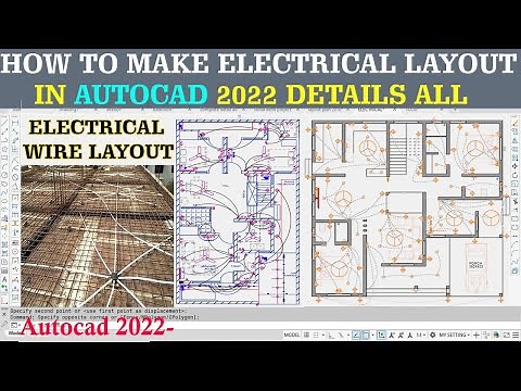 Electrical Layout in AutoCAD 2022 Advance | how to learn electrical drawing in very easy step