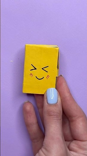 DIY how to make mini book