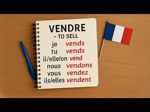 Mastering French Verbs: VENDRE in the Present Tense