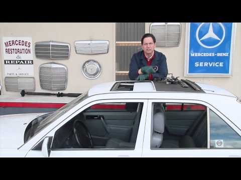 Can You Fix Your Power Sunroof? How-to Video Manuals Available at Mercedessource.com