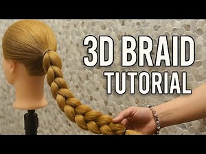 3d Braid Tutorial 🎀| Easy braid for beginners ✨