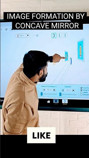 🔍 Image Formation by Concave Mirror | Class 10 Animation ✨ | Science Light Reflection |