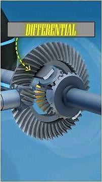 How The Car Differential Actually Made.. 😮 #shorts