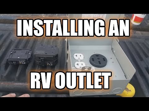 Installing an RV Outlet