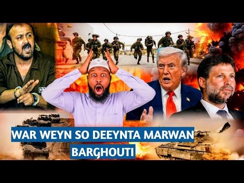 WARKII UGU FARXADA BADNA REER FALASTIIN SO DEEYNTA MARWAN BARGUUTI; !SRA OO KUSO JEESATAY SUCUUDIGA