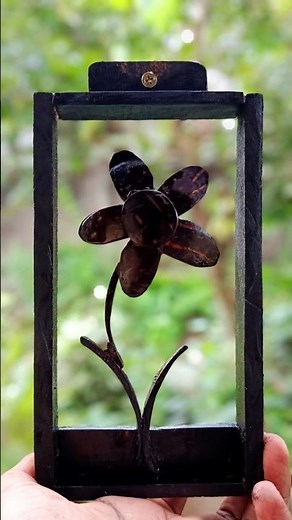 DIY Coconut Shell Craft | Easy Handmade Home Decor Idea | Eco Friendly Wall Art from Waste