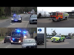 "MAKE PUMPS 12" Fire Crews Respond to Large Fire at PINEWOOD STUDIOS