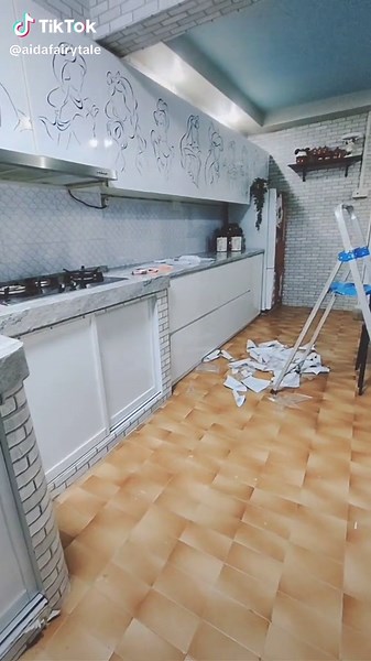 Disney princess kitchen in progress 🧞🧜🌹