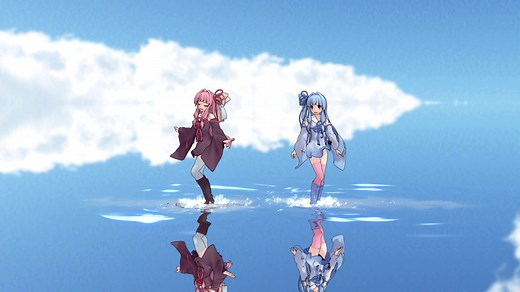 【MMD】流体水面エフェクト 配布【MME】