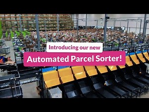 Introducing our new Automated Parcel Sorter!