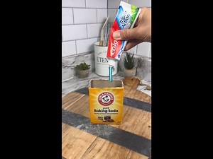 Mix baking soda with toothpaste and you'll be amazed by the results!