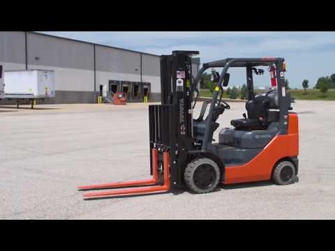 Toyota 8FGCU25 Forklift Demo