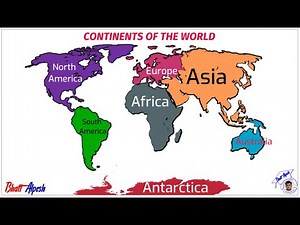 CONTINENTS OF THE WORLD | 7 Continents | What Are The Seven Continents?