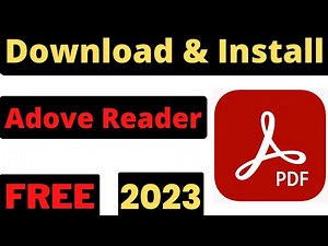 How to Download and Install Adobe Acrobat Reader for Window 7/10/11 in Laptop/PC | Hindi