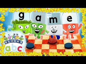 Alphablocks - Can You Spell GAME? | Phonics | Learn to Read